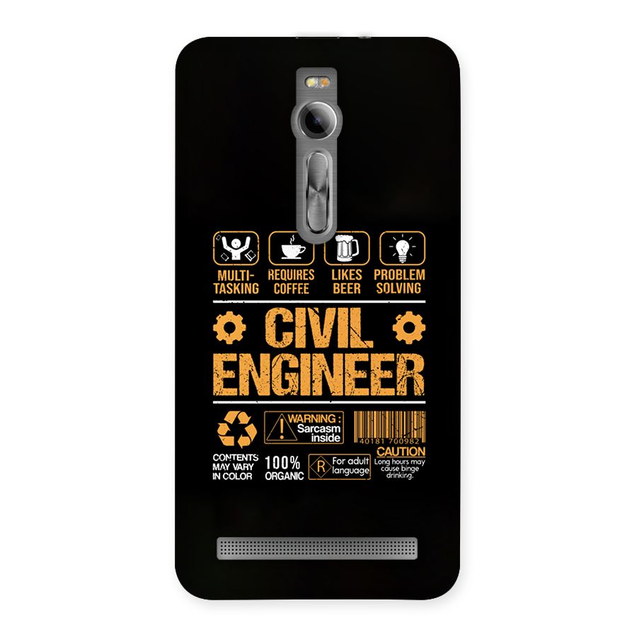 Civil Engineer Back Case for Zenfone 2