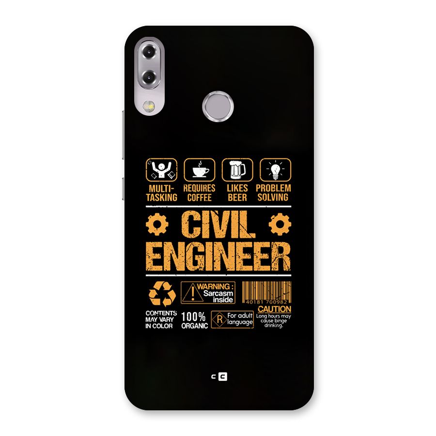 Civil Engineer Back Case for Zenfone 5Z