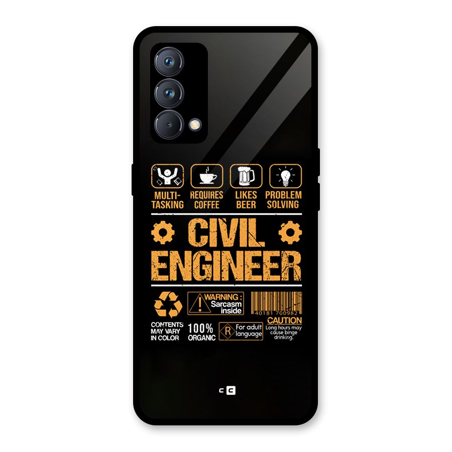 Civil Engineer Glass Back Case for Realme GT Master Edition
