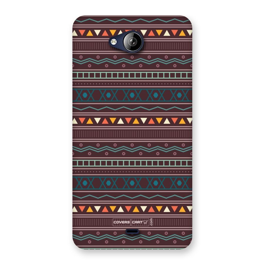 Classic Aztec Pattern Back Case for Canvas Play Q355