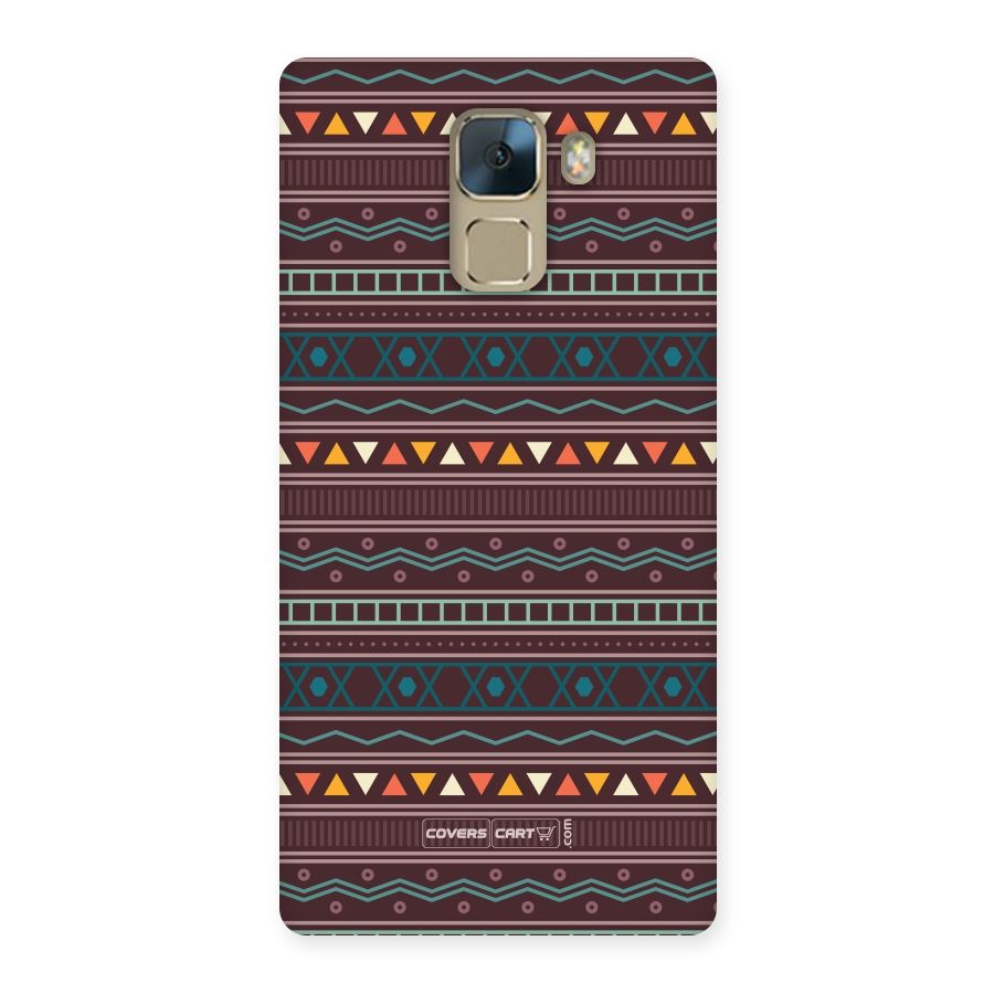 Classic Aztec Pattern Back Case for Huawei Honor 7