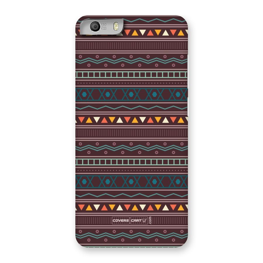 Classic Aztec Pattern Back Case for Micromax Canvas Knight 2