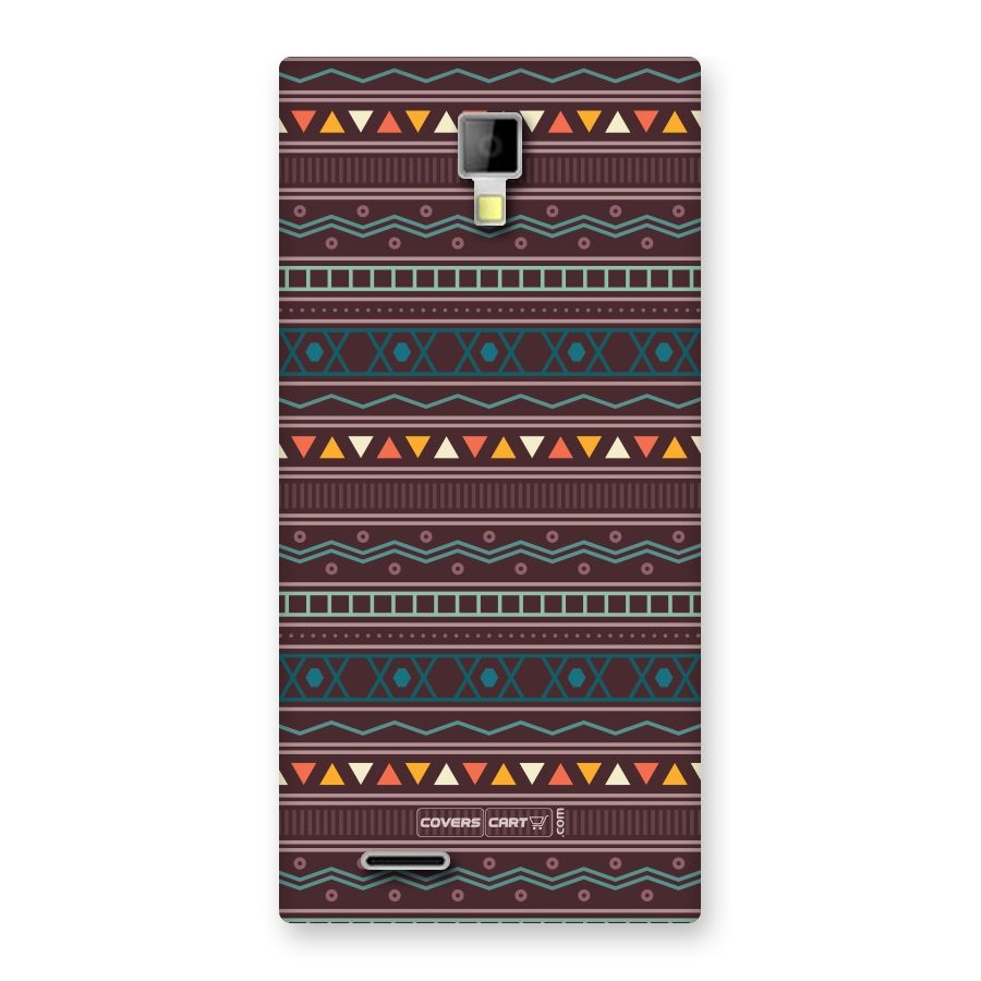 Classic Aztec Pattern Back Case for Micromax Canvas Xpress A99