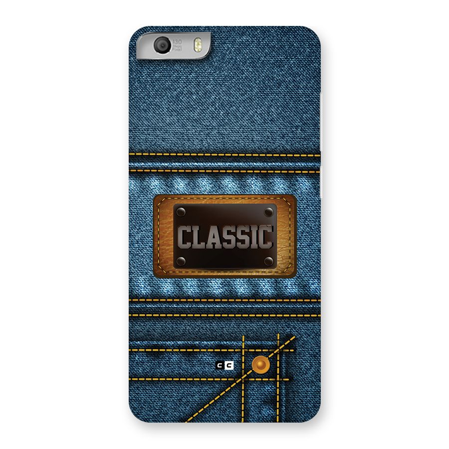 Classic Denim Back Case for Canvas Knight 2