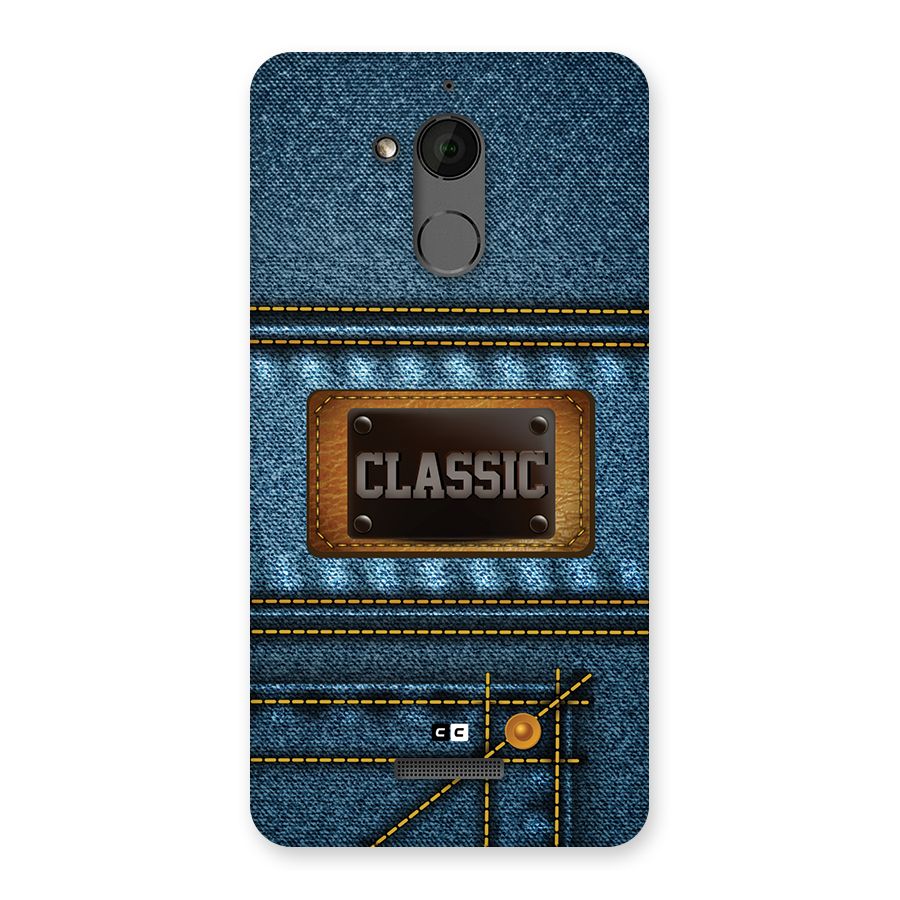 Classic Denim Back Case for Coolpad Note 5