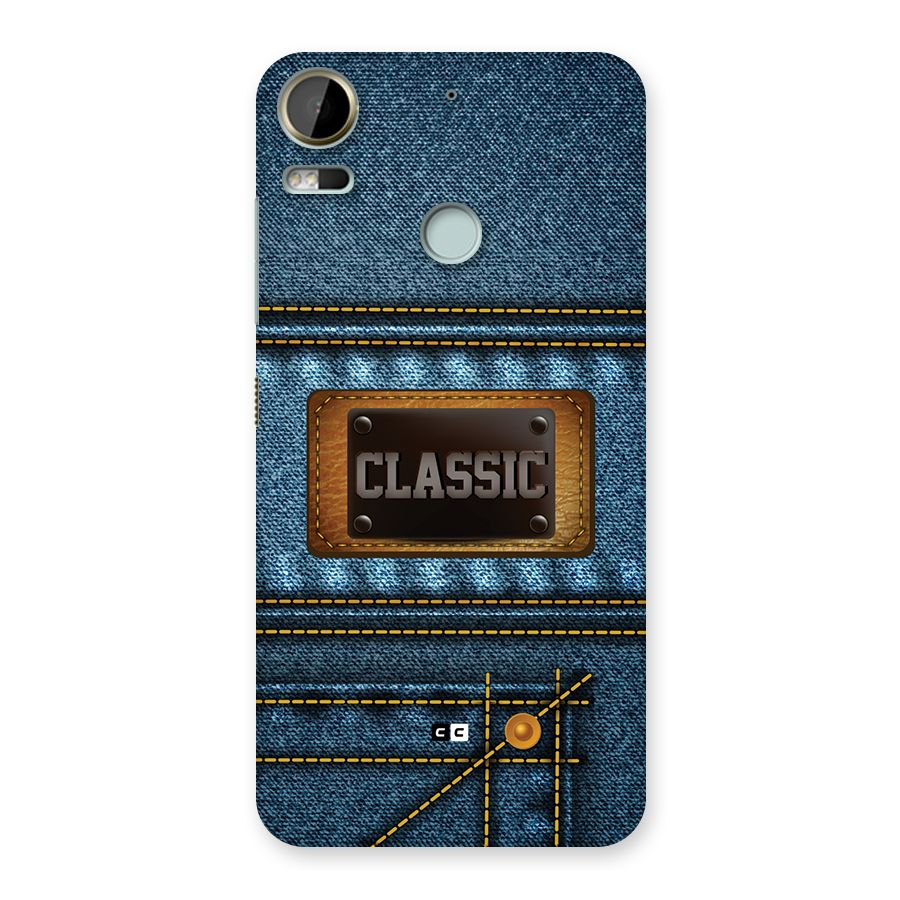 Classic Denim Back Case for Desire 10 Pro