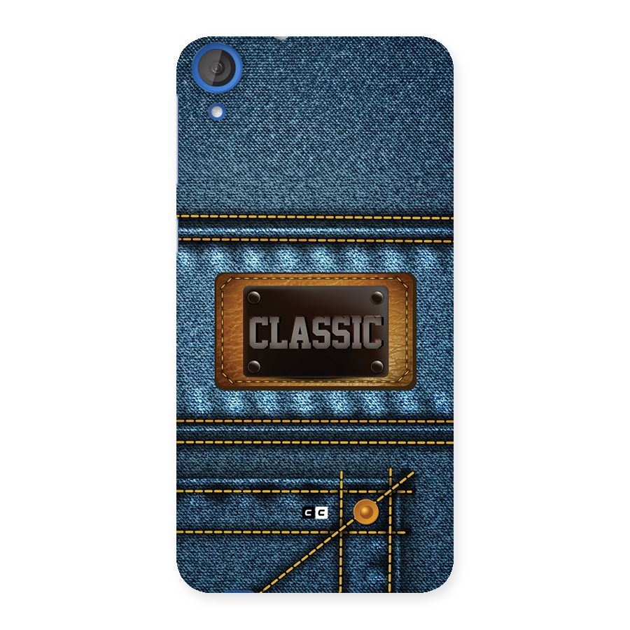 Classic Denim Back Case for Desire 820