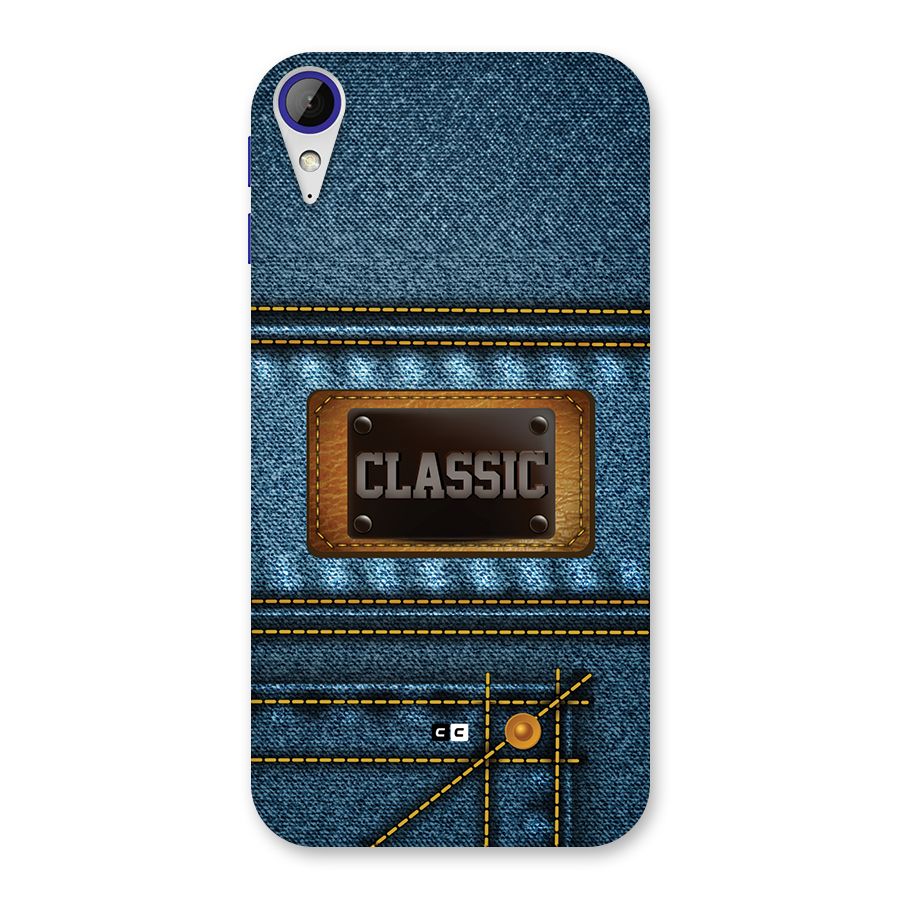 Classic Denim Back Case for Desire 830