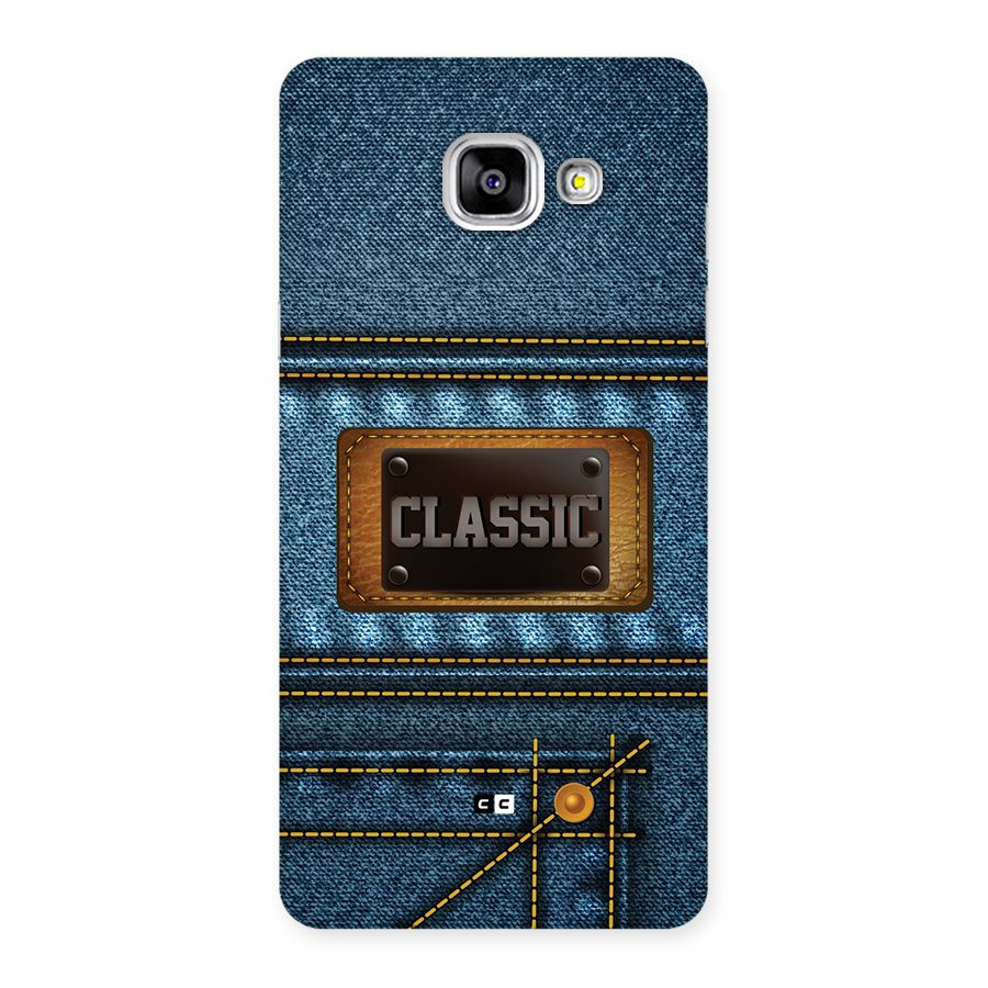 Classic Denim Back Case for Galaxy A5 (2016)