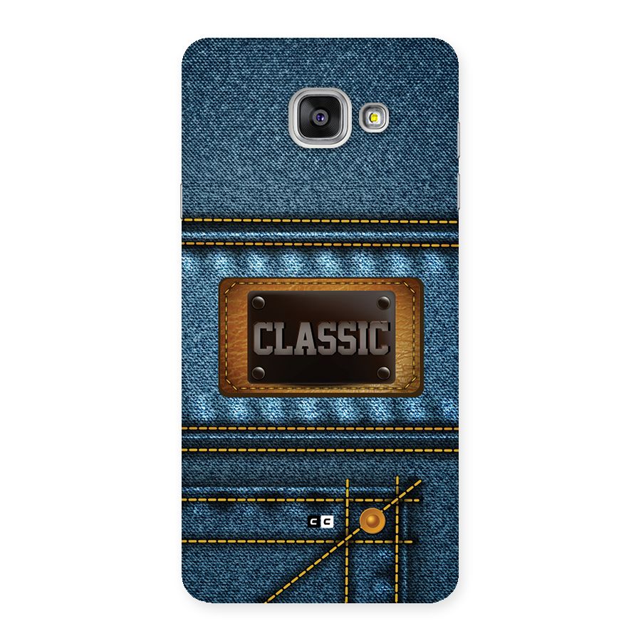 Classic Denim Back Case for Galaxy A7 (2016)