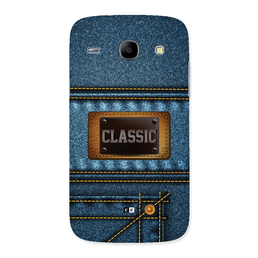 Classic Denim Back Case for Galaxy Core