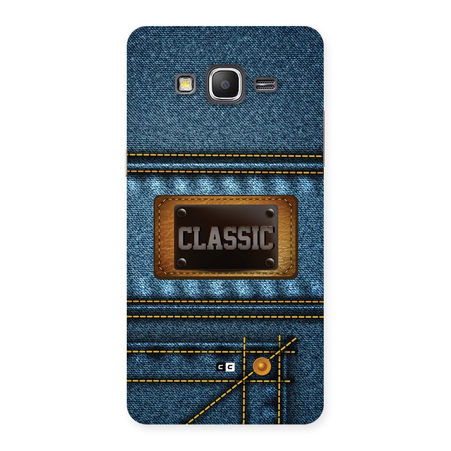 Classic Denim Back Case for Galaxy Grand Prime