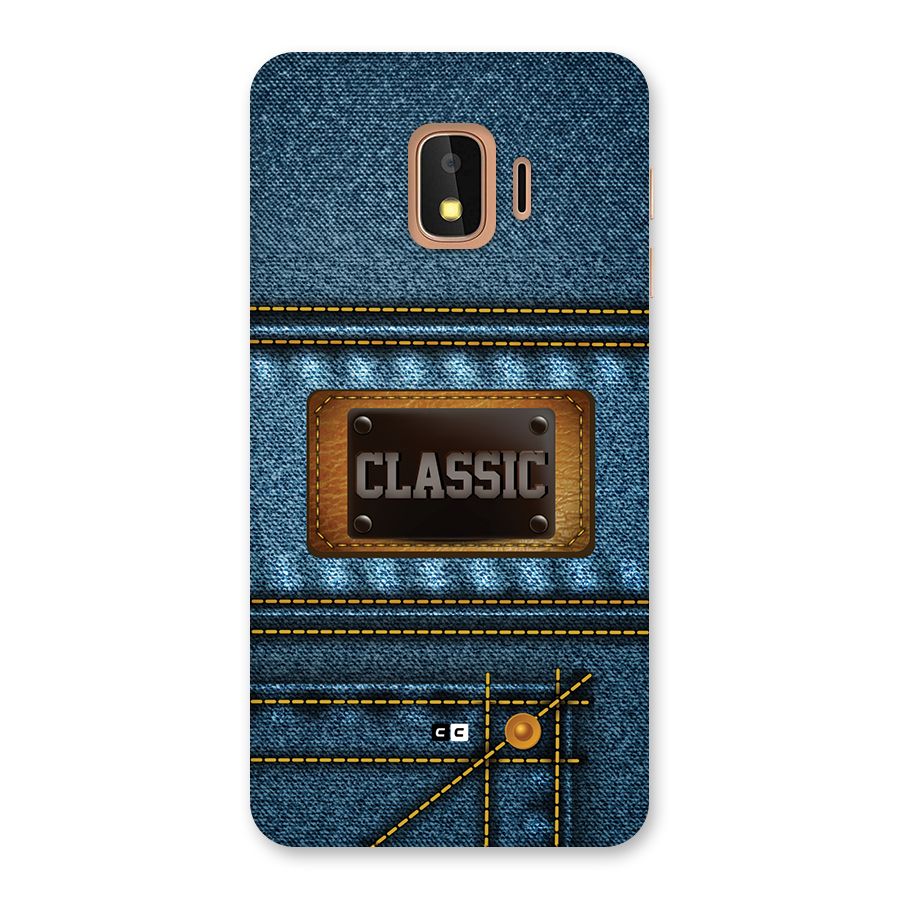 Classic Denim Back Case for Galaxy J2 Core