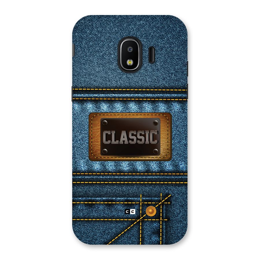 Classic Denim Back Case for Galaxy J2 Pro 2018