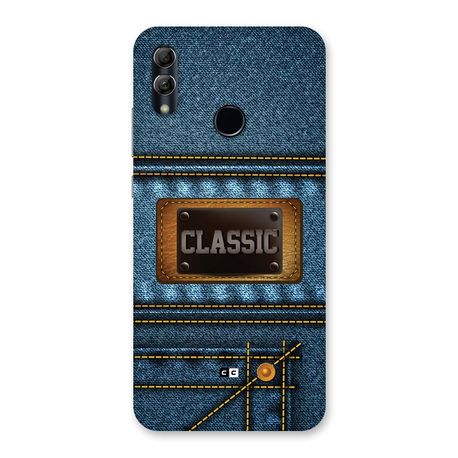 Classic Denim Back Case for Honor 10 Lite