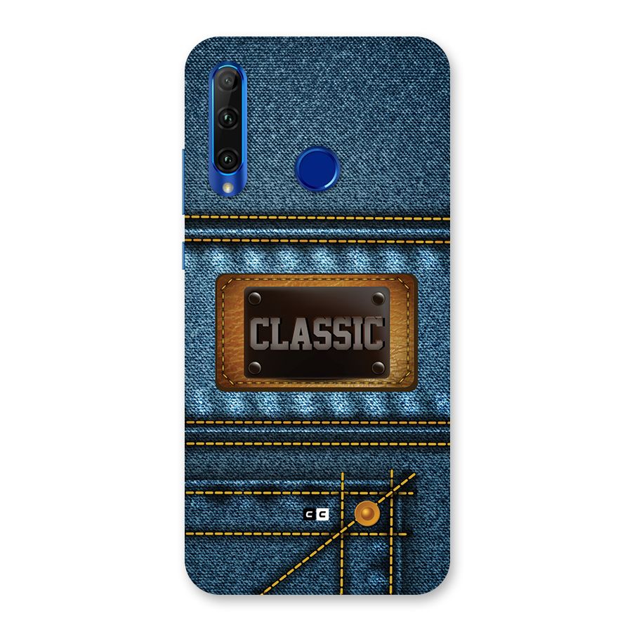 Classic Denim Back Case for Honor 20i