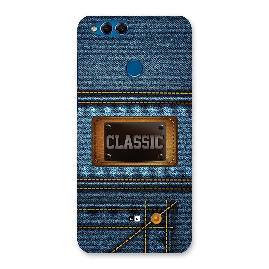 Classic Denim Back Case for Honor 7X