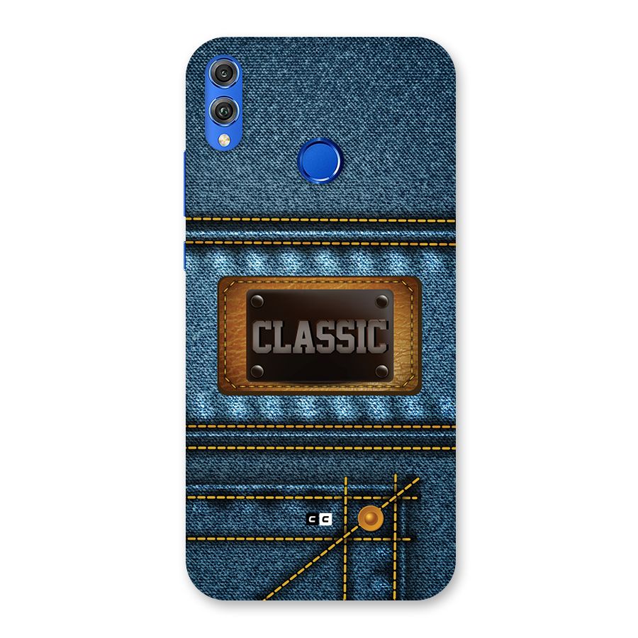 Classic Denim Back Case for Honor 8X