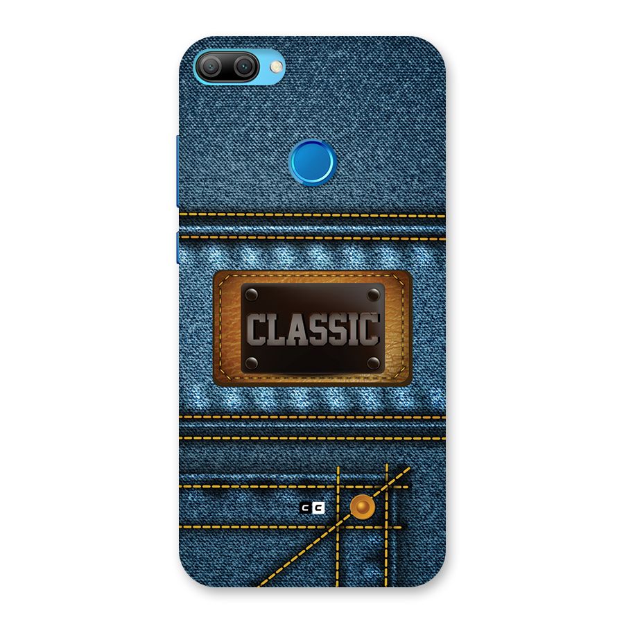 Classic Denim Back Case for Honor 9N