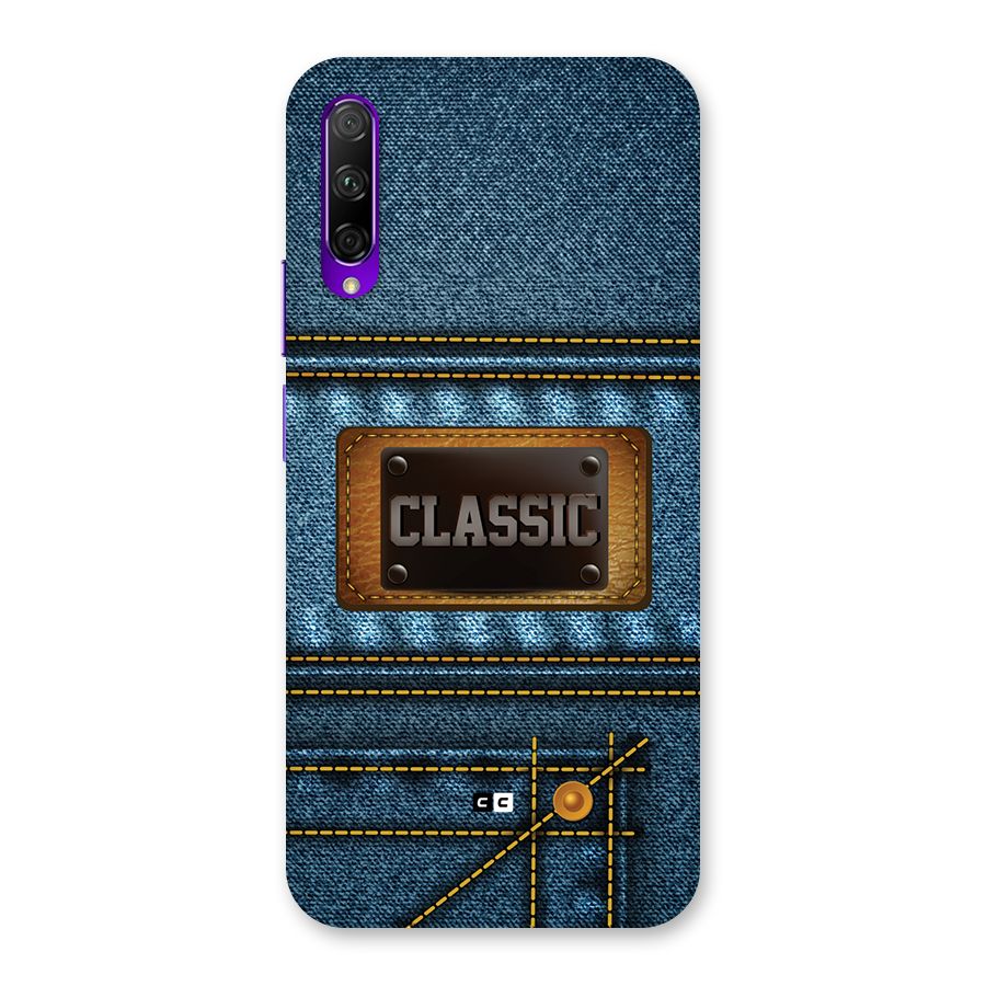 Classic Denim Back Case for Honor 9X Pro