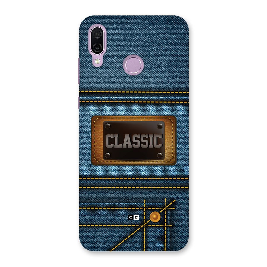 Classic Denim Back Case for Honor Play