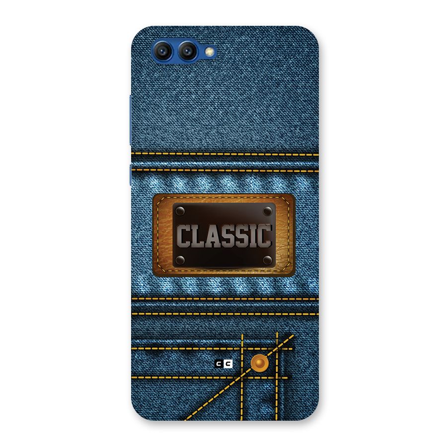 Classic Denim Back Case for Honor View 10