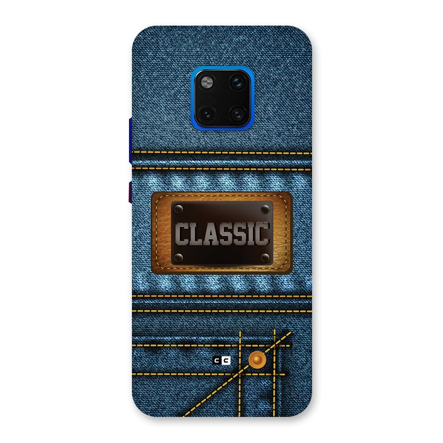 Classic Denim Back Case for Huawei Mate 20 Pro