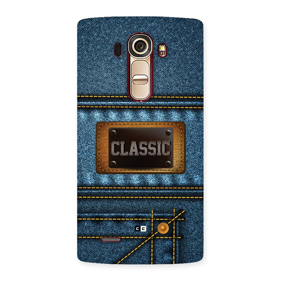 Classic Denim Back Case for LG G4