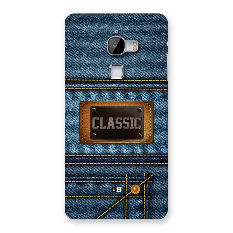 Classic Denim Back Case for LeTV Le Max