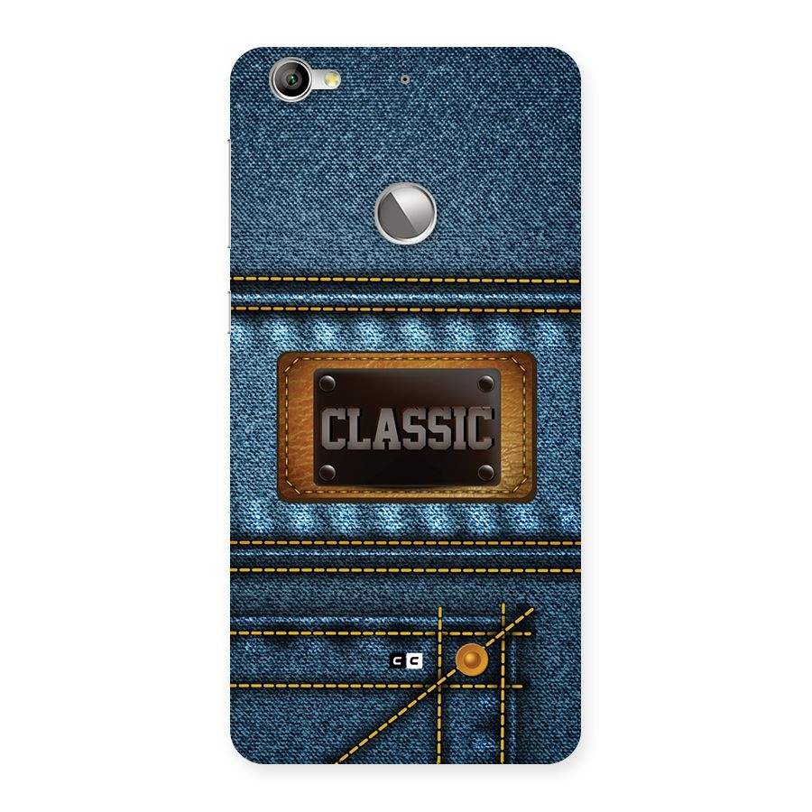 Classic Denim Back Case for Le 1S