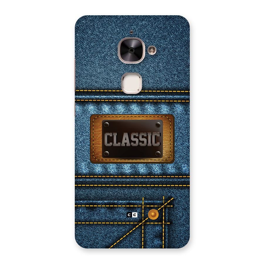 Classic Denim Back Case for Le 2