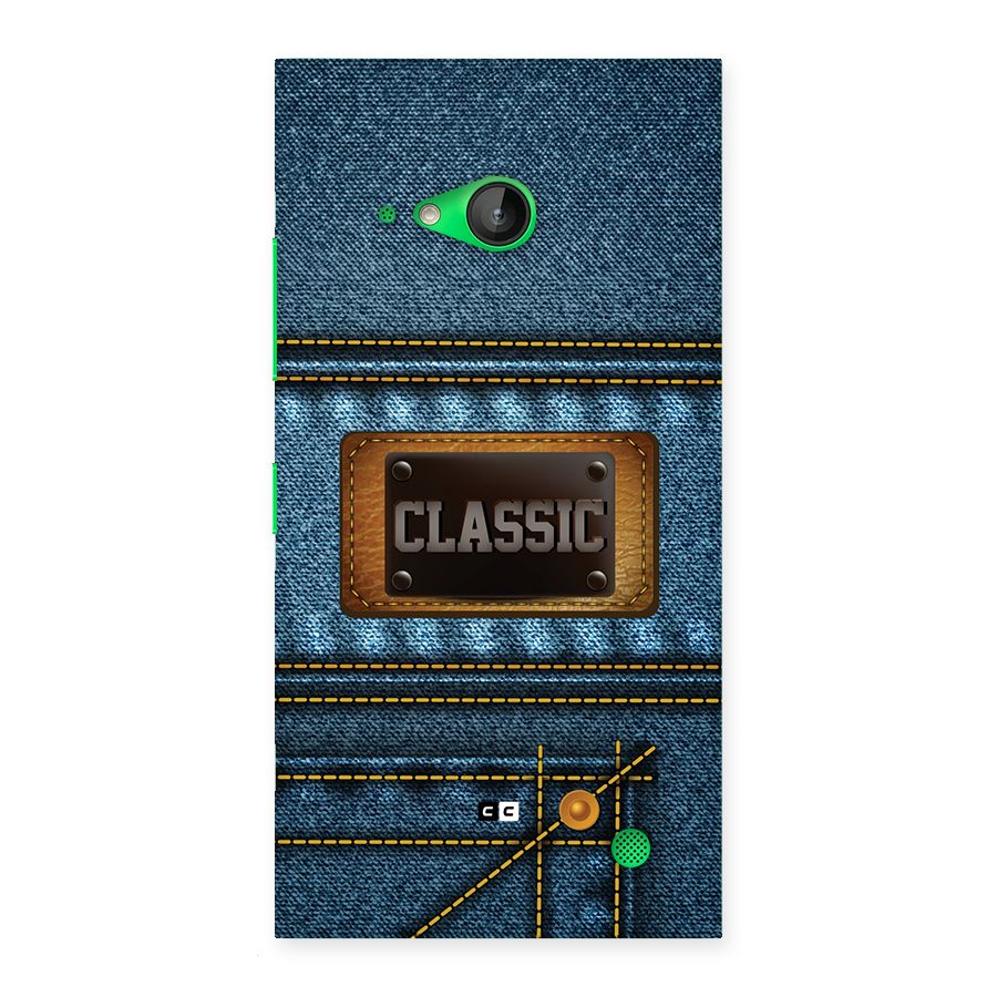 Classic Denim Back Case for Lumia 730
