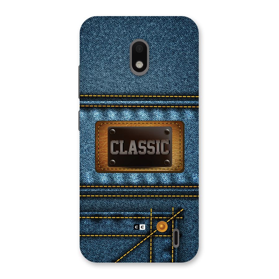 Classic Denim Back Case for Nokia 2.2