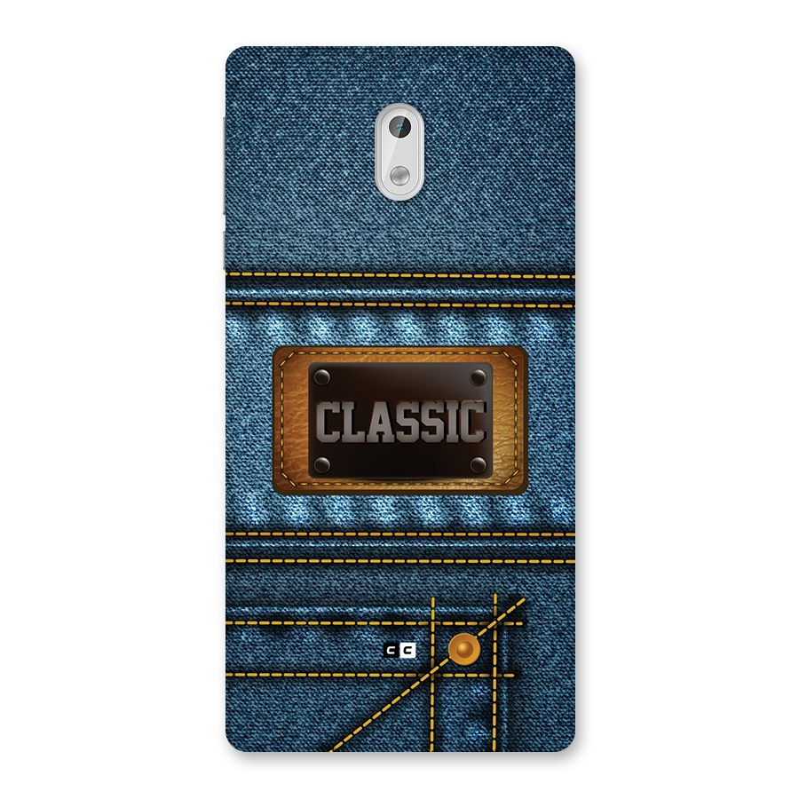 Classic Denim Back Case for Nokia 3