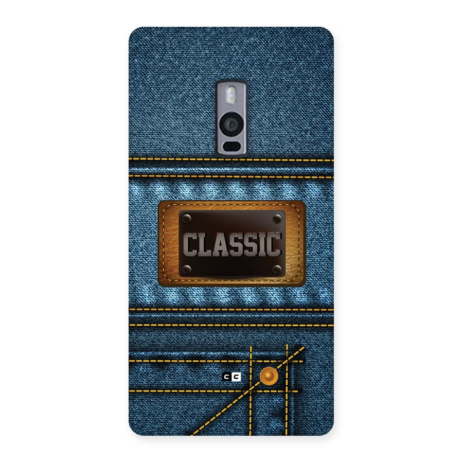 Classic Denim Back Case for OnePlus 2