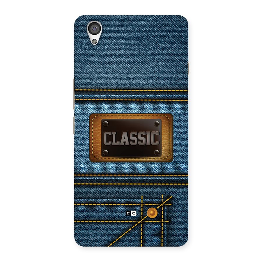 Classic Denim Back Case for OnePlus X