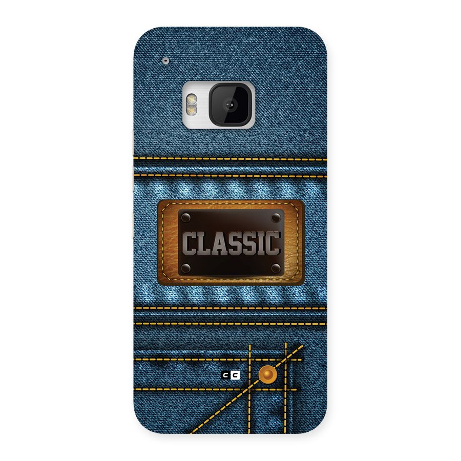 Classic Denim Back Case for One M9