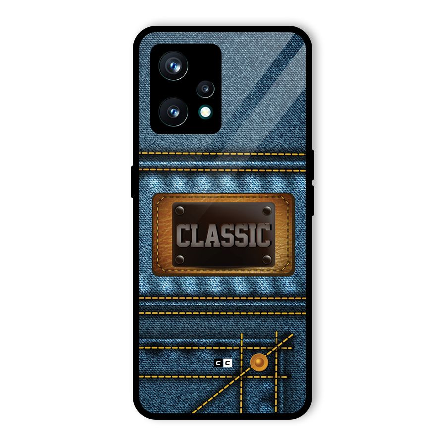 Classic Denim Back Case for Realme 9