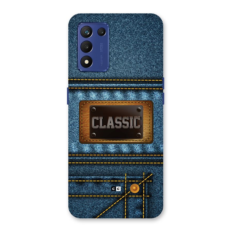 Classic Denim Back Case for Realme 9 5G Speed