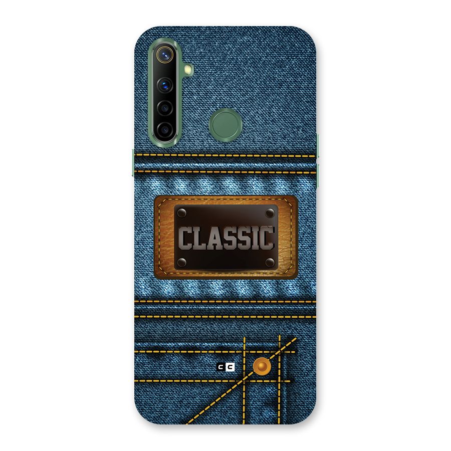 Classic Denim Back Case for Realme Narzo 10