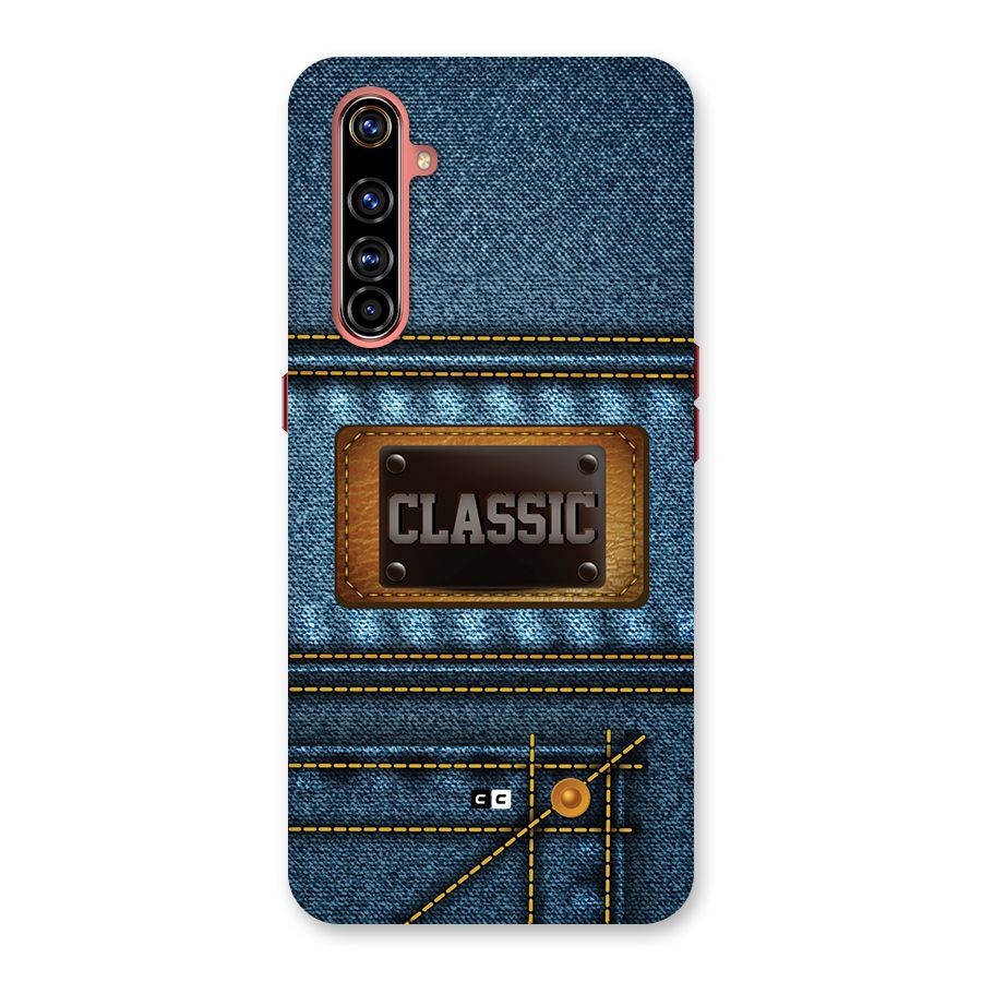Classic Denim Back Case for Realme X50 Pro
