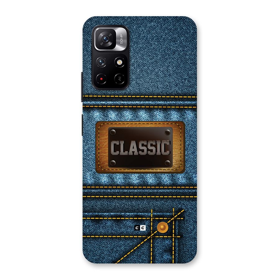 Classic Denim Back Case for Redmi Note 11T 5G