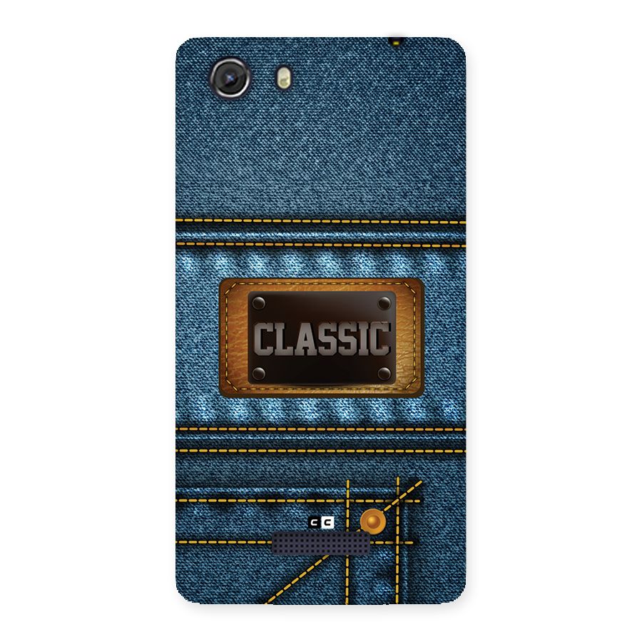 Classic Denim Back Case for Unite 3