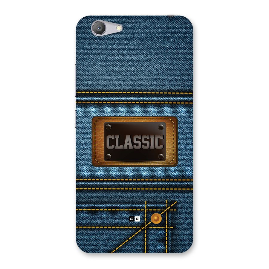 Classic Denim Back Case for Vivo Y53
