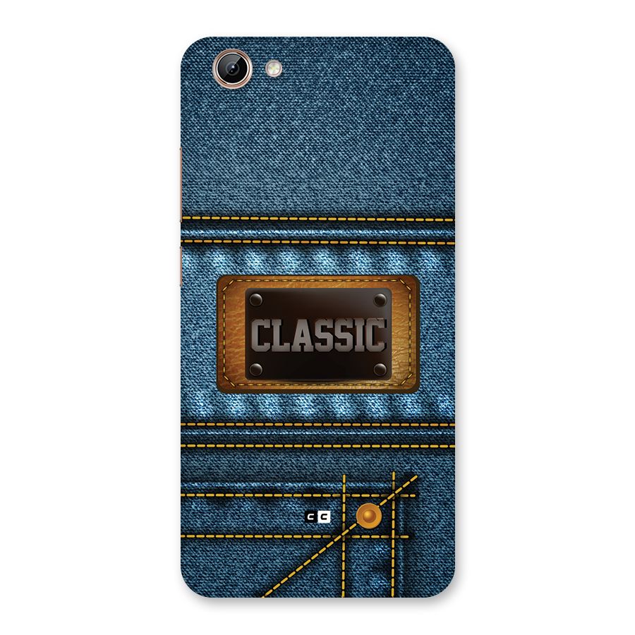 Classic Denim Back Case for Vivo Y71i