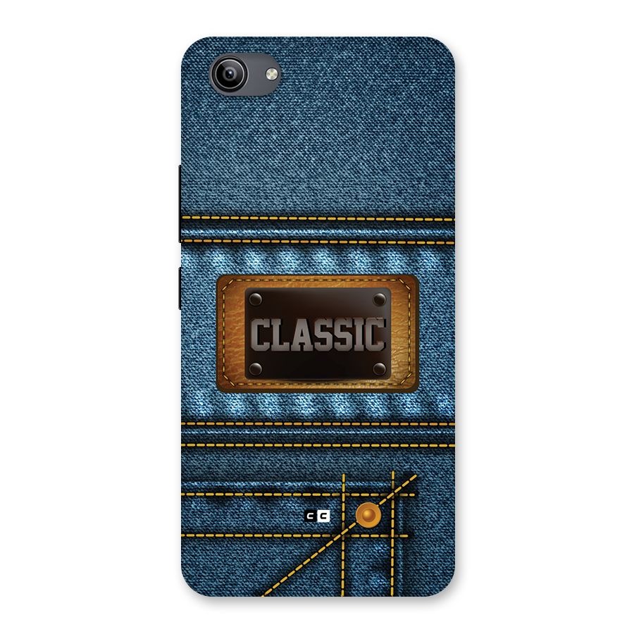 Classic Denim Back Case for Vivo Y81i