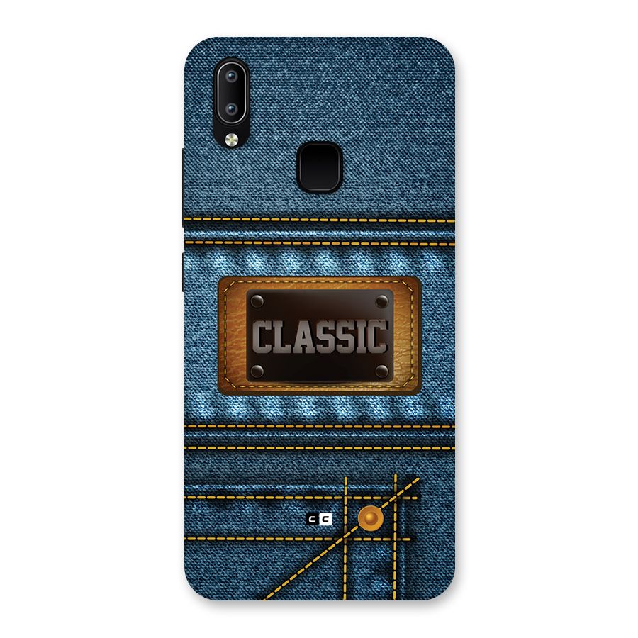 Classic Denim Back Case for Vivo Y93