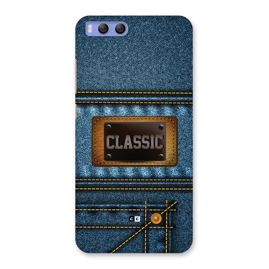 Classic Denim Back Case for Xiaomi Mi 6