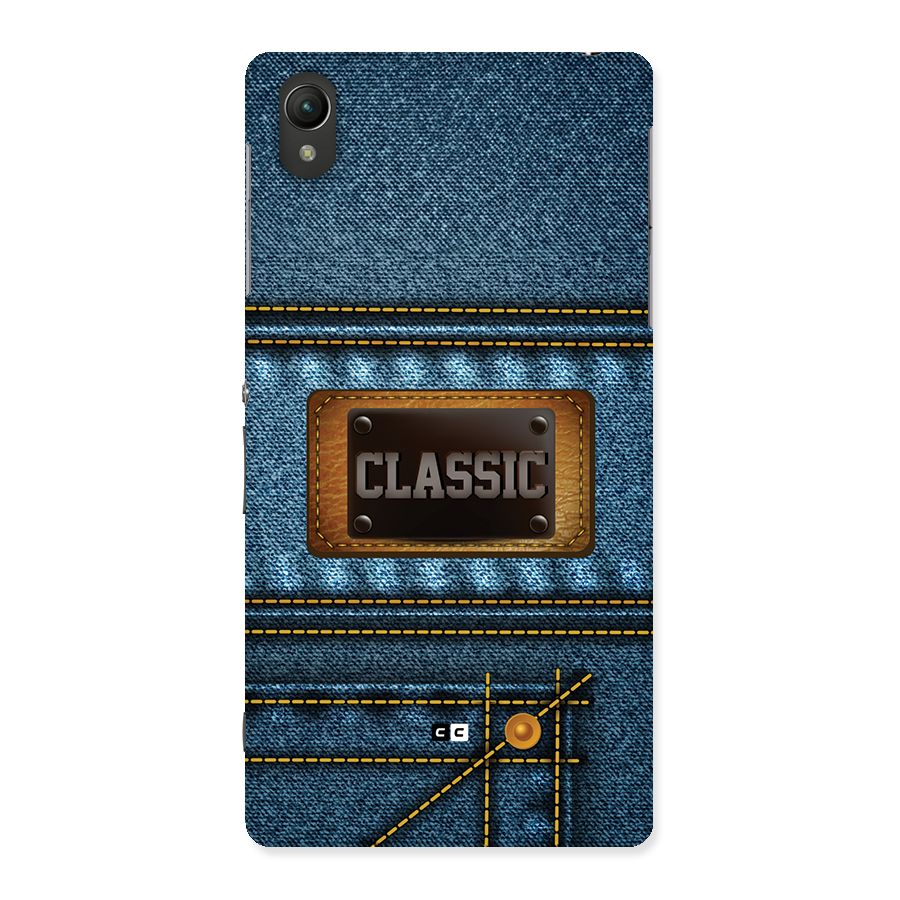 Classic Denim Back Case for Xperia Z2