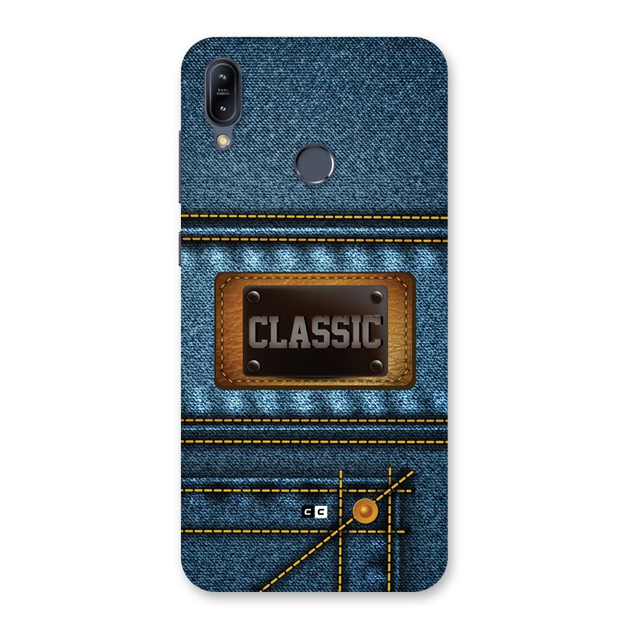 Classic Denim Back Case for Zenfone Max M2